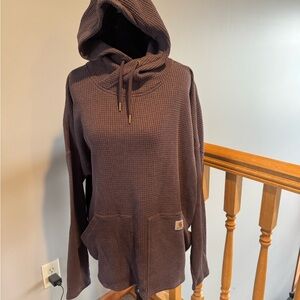 Carhartt women’s relaxed hooded sweater